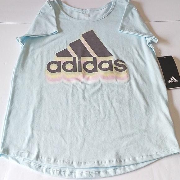 Adidas Aeroready 2 Piece Girl's Multi-Colored Athletic Set Size Medium - Picture 2 of 15